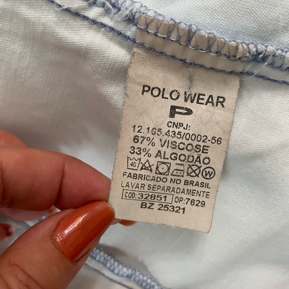 Polo wear brand women’s light jacket acid wash - Picture 10 of 13